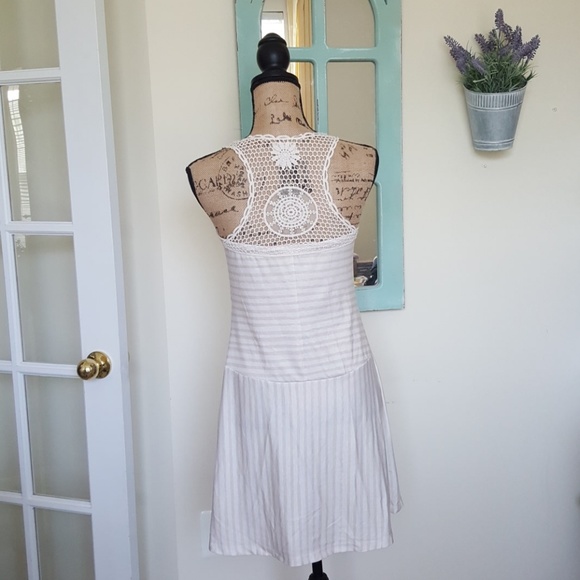 Mudd stripped & crochet dress - Picture 2 of 4